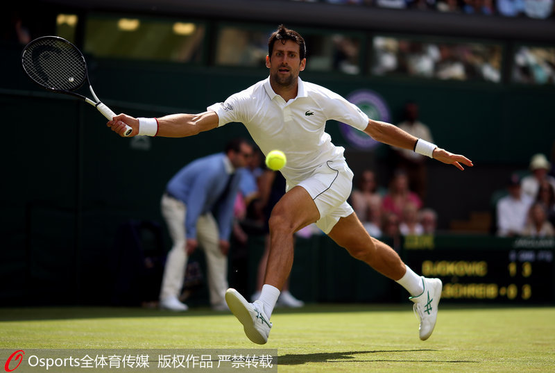  德约科维奇温网卫冕展统治力